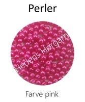 Perler 3 mm farve pink